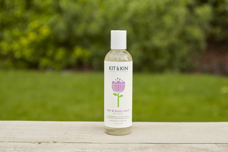 Kit and Kin, Organiczny Żel do Mycia 2w1 do Ciała i Włosów Maluszka, 250ml