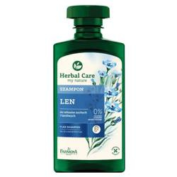 Herbal Care Len szampon do włosów suchych i łamliwych 330ml