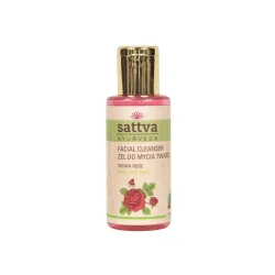 Sattva - Żel do mycia twarzy  Indian Rose 100ml