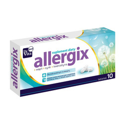 Dr Vita Allergix calcium + kwercetyna + cynk 10 tabl.