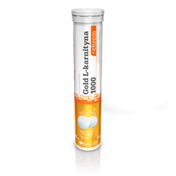 Olimp Labs Gold L-karnityna 1000+chrom 20 tabl. smak cytryna - limonka z miętą
