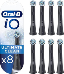 ORAL-B BRAUN KOŃCÓWKI RBCB-8 iO ULTIMATE CLEAN BLACK 8szt.