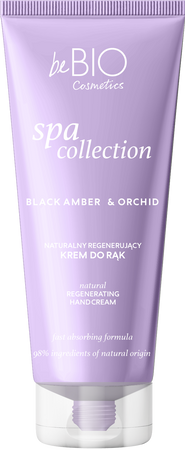 beBIO Spa Collection Regenerujący krem do rąk Black Amber & Orchid 50ml