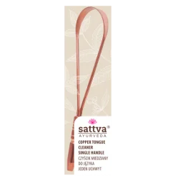 Sattva Miedziany czyścik do języka Single hand