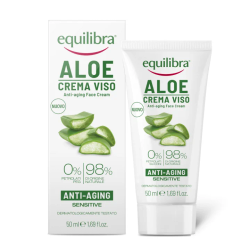 Equilibra - Aloesowy krem do twarzy przeciwstarzeniowy 50ml