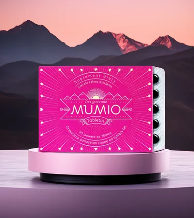 NAMI - Mumio oczyszczone tabletki 200mg - 60 tabl.