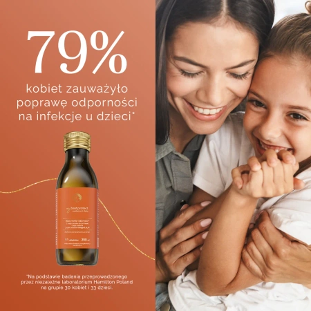 MyBestProtect suplement diety na odporność malinowy 250 ml