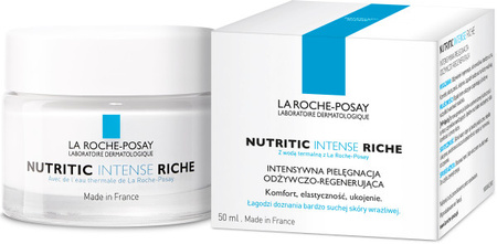 La Roche-Posay − Nutric Intense Riche, odżywczo-regenerujący krem do skóry bardzo suchej − 50 ml