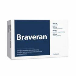 Aflofarm Braveran - dla mężczyzn - 8 tabletek