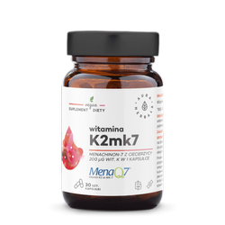 Aura Herbals Witamina K2 MK7 200 mcg - 30 kaps.