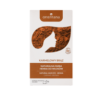 Bio Henna Karmelowy brąz 