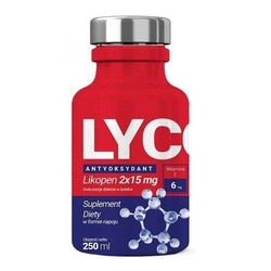Napój LycopenVit Antyoxidant z Witaminą C i E + Kurkuma 250 ml