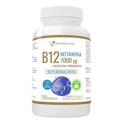 Progress Lab Witamina B12 1000 IU -  120 kaps.