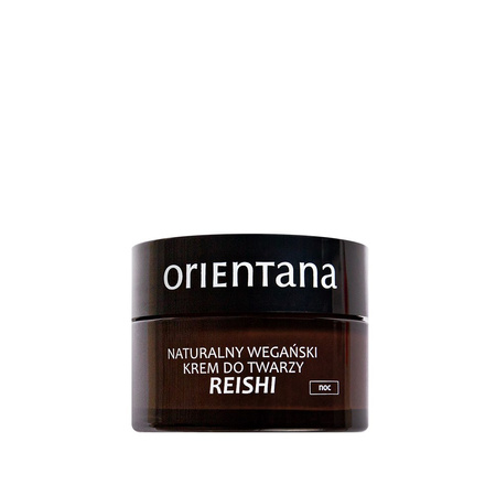 Orientana, REISHI, Wegański krem do twarzy na noc, 50 ml