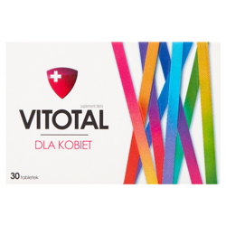 Vitotal dla kobiet Suplement diety 30 sztuk
