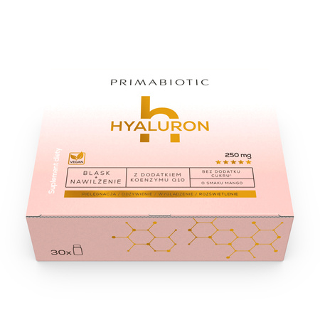 Zestaw 2x Primabiotic Hyaluron kwas hialuronowy do picia box 30 szt. x 30 ml