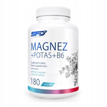 SFD Magnez + Potas + B6, 180 tabl.
