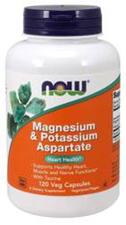 Magnesium & Potassium Aspartate - Magnez, Tauryna i Potas (120 kaps.)