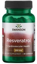 Swanson Resweratrol 250 Mg 30 K