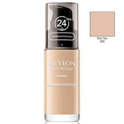 ColorStay podkład z pompką do cery mieszanej i tłustej z kompleksem SoftFlex 350 Rich Tan 30ml