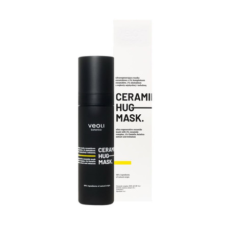 Ceramide Hug Mask ultraregenerująca maska ceramidowa z 3% kompleksem ceramidów 1% ekstraktem z wąkroty azjatyckiej i trehalozą 50ml