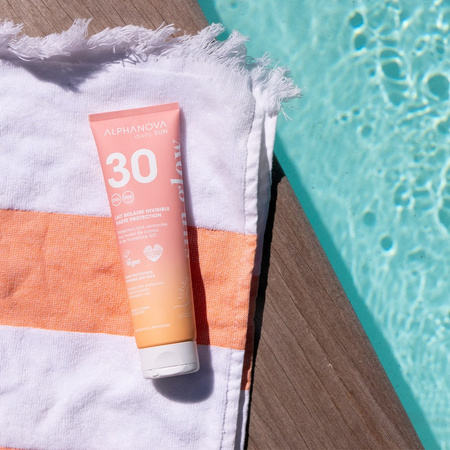 Alphanova Daily Sun, Glow, mleczko do opalania SPF30, 150 ml