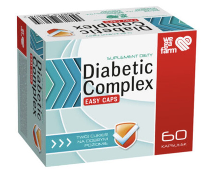 WegaFarm Diabetic complex suplement dla diabetyków 60 kaps.