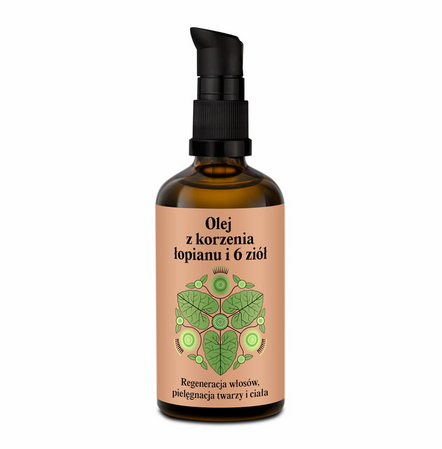 Nami Olej Z Korzenia Łopianu Z Ziołami 100Ml