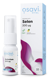 Osavi Selen Spray Doustny na wsparcie układu odpornościowego 200 mcg - 25 ml smak ananas