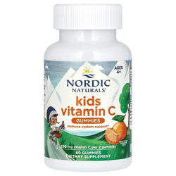 Nordic Naturals Kids Vitamin C na wsparcie odporności 60 żelek