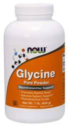 Now Foods Glycine Pure Powder Glicyna Aminokwas na wsparcie zdrowia 454g