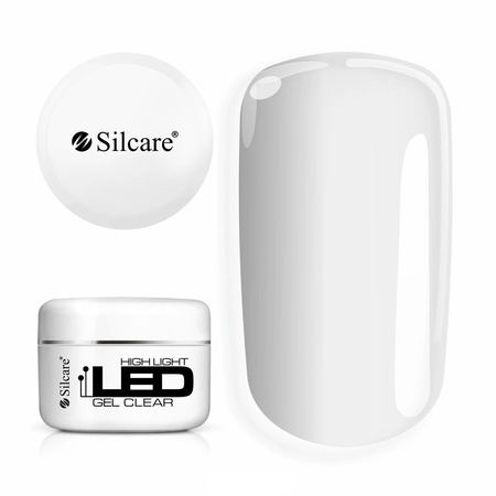 High Light LED Gel Clear średniogęsty jednofazowy żel do paznokci 100g