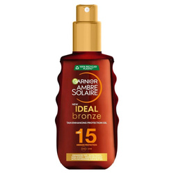 Ambre Solaire Ideal Bronze olejek przyspieszający opalanie SPF15 150ml