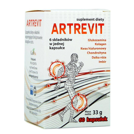 Gorvita Artrevit 60 K. Usprawnia Pracę Stawów