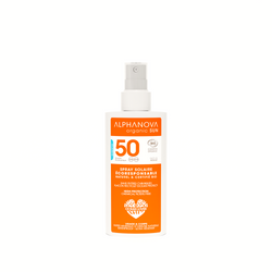 Alphanova Sun Bio, Spray Przeciwsłoneczny, filtr SPF50, 125g