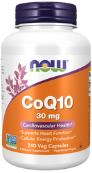 NOW FOODS CoQ10 30 mg (240 kaps.)