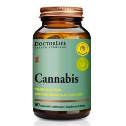 Doctor Life Cannabis 450mg suplement diety 60 kaps.