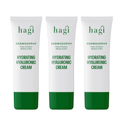 Zestaw: 3x Hagi Dermosophy Nawilżający krem z kwasem hialuronowym 50ml