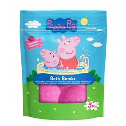 Bath Bombs musujące kule do kąpieli Malina 5x50g