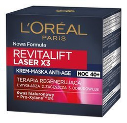 Revitalift Laser X3 krem-maska Anti-Age terapia regenerująca na noc 50ml