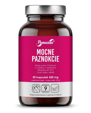 PANASEUS Mocne paznokcie (50 kaps.)