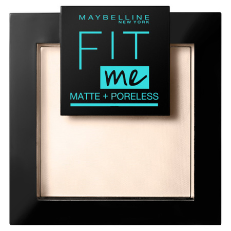 Fit Me Matte Poreless Pressed Powder puder matujący do twarzy w kompakcie 104 Soft Ivory 9g