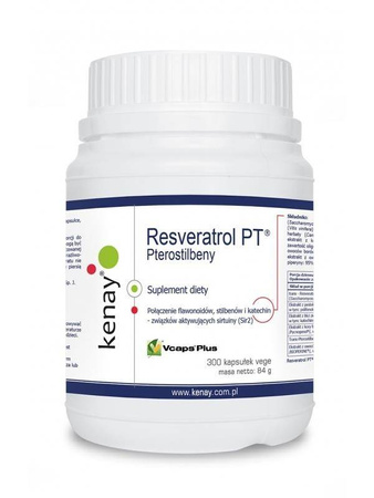 Pterostilbeny Resveratrol PT (300 kaps.)
