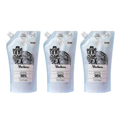 Zestaw: 3x Yope - Mydło. Werbena. Uzupełnienie - 500 ml