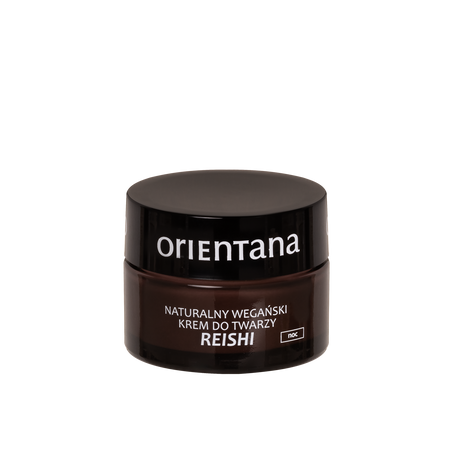 Orientana, REISHI, Wegański krem do twarzy na noc, 50 ml