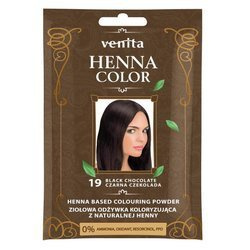 Henna Color ziołowa odżywka koloryzująca z naturalnej henny 19 Czarna Czekolada