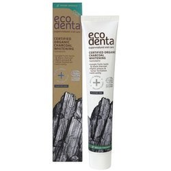 ECODENTA Certyfikowana organiczna węglowa pasta do zębów,
Wybielająca z owocami dżungli, 75 ml