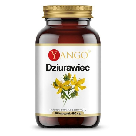 Yango Ekstrakt z dziurawca naturalny ekstrakt 10:1 z dziurawca 90 kaps.