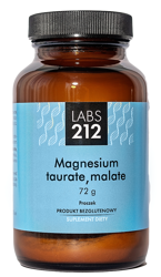 Labs212 Magnesium Taurate, Malate - Taurynian i Jabłczan magnezu 72 g
