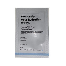 Heartleaf My Type Calming Cream kojący krem do twarzy saszetka 1.5ml